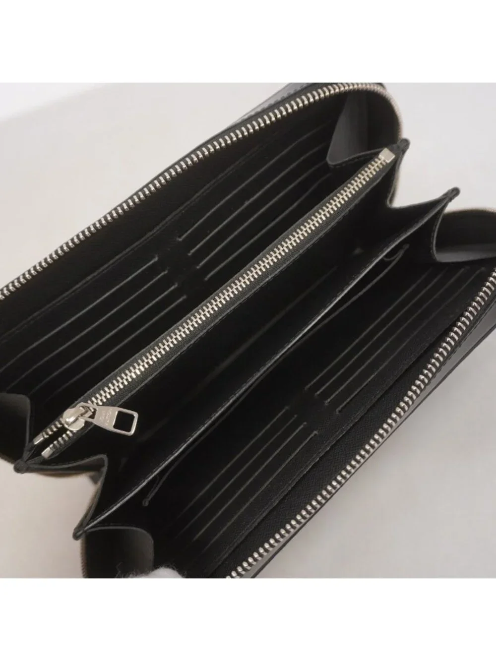 Louis Vuitton Wallet Damier Graphite Zippy XL Black